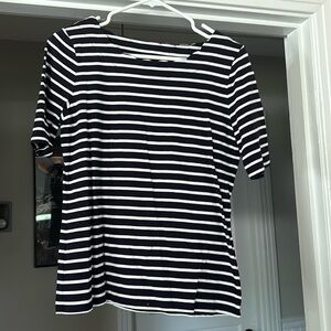 Talbots Semi-boat neck top